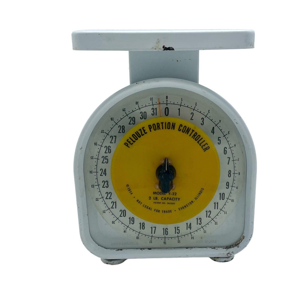 Vintage Pelouze Portion Controller Scale 1954 Model Y-32